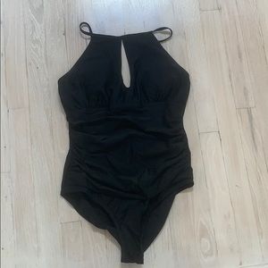 Black One Piece Bathing Suit